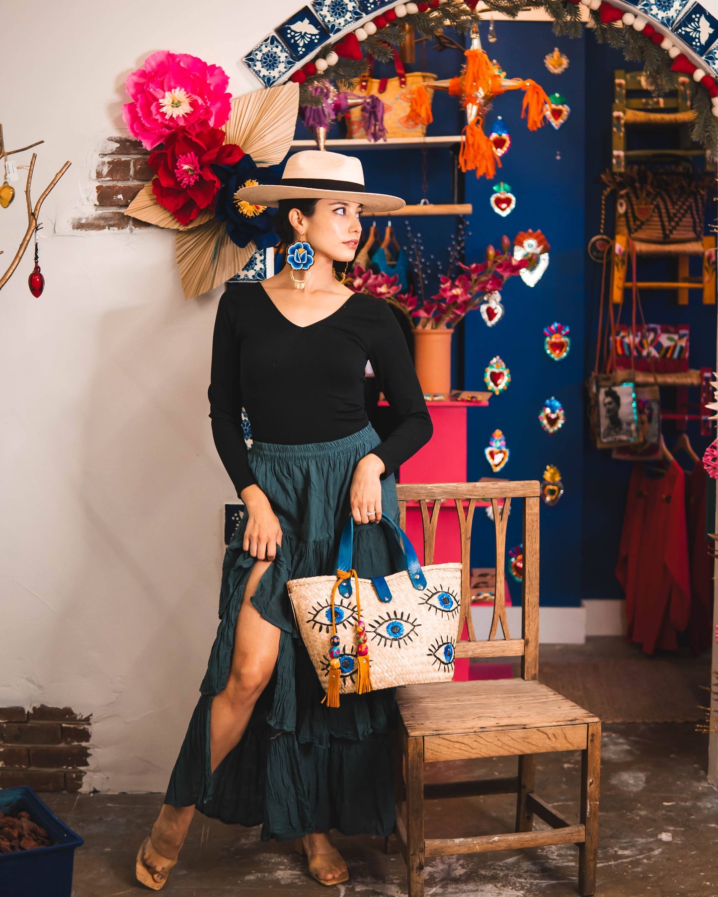 Ojitos Palma Bag