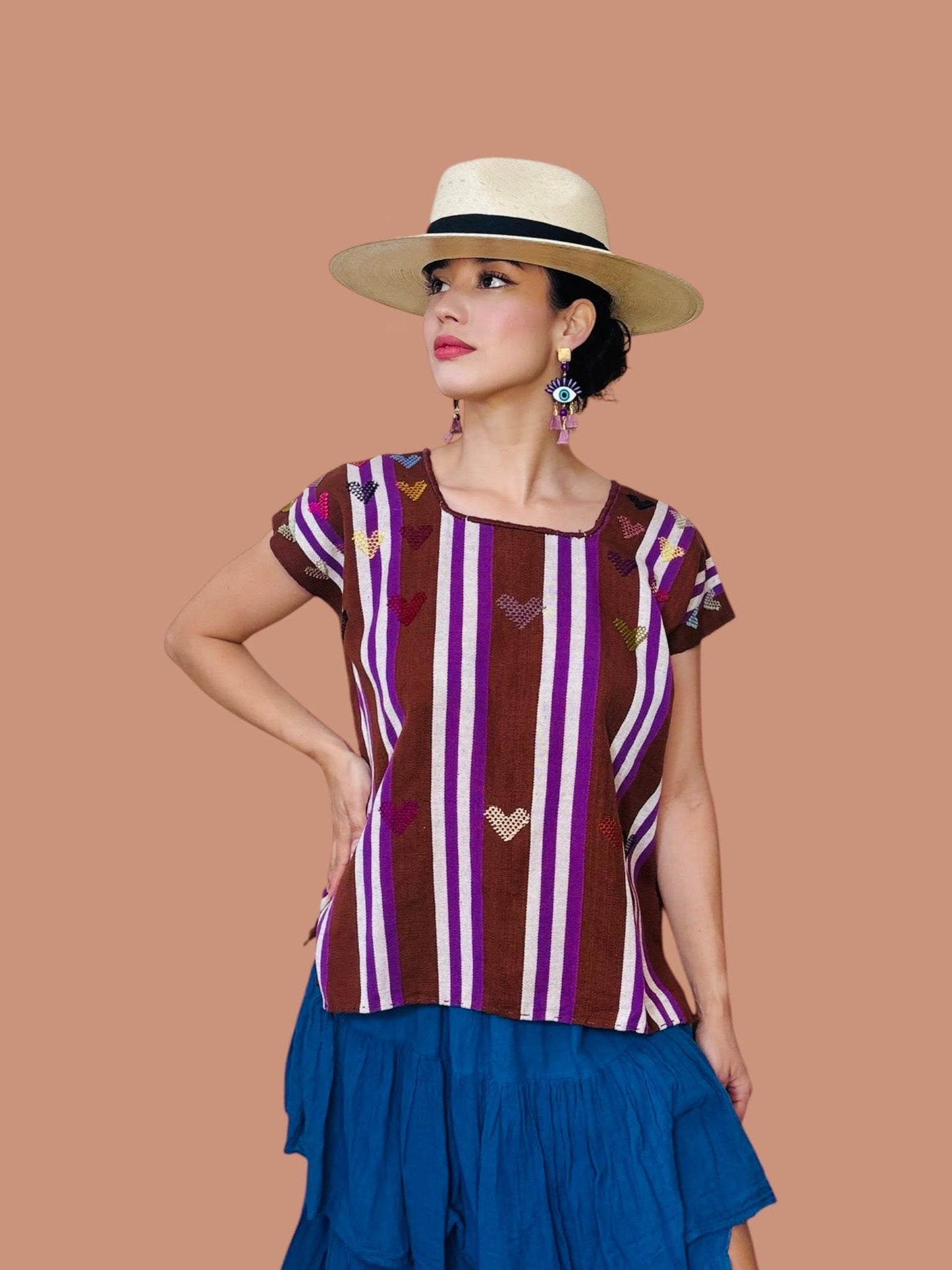 Renata Embroidered Huipil
