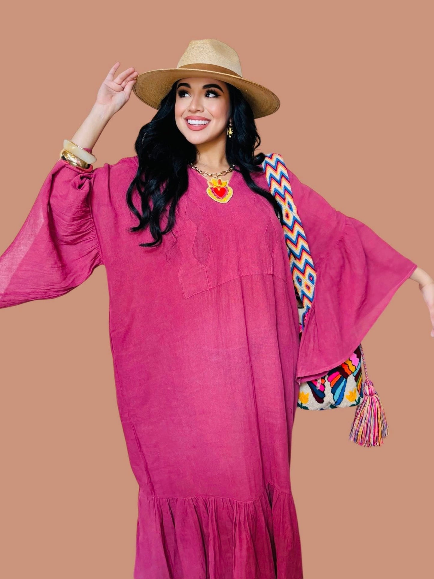 Olivia Betaza Huipil Dress