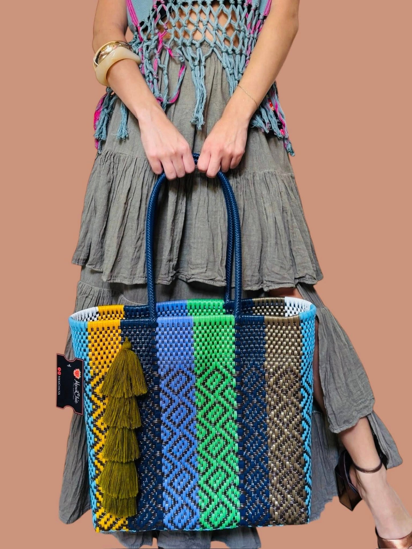 Maria Oaxaca Plastic Tote-bag