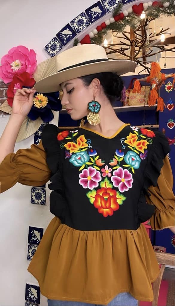 Enriquetta Tehuano Blouse