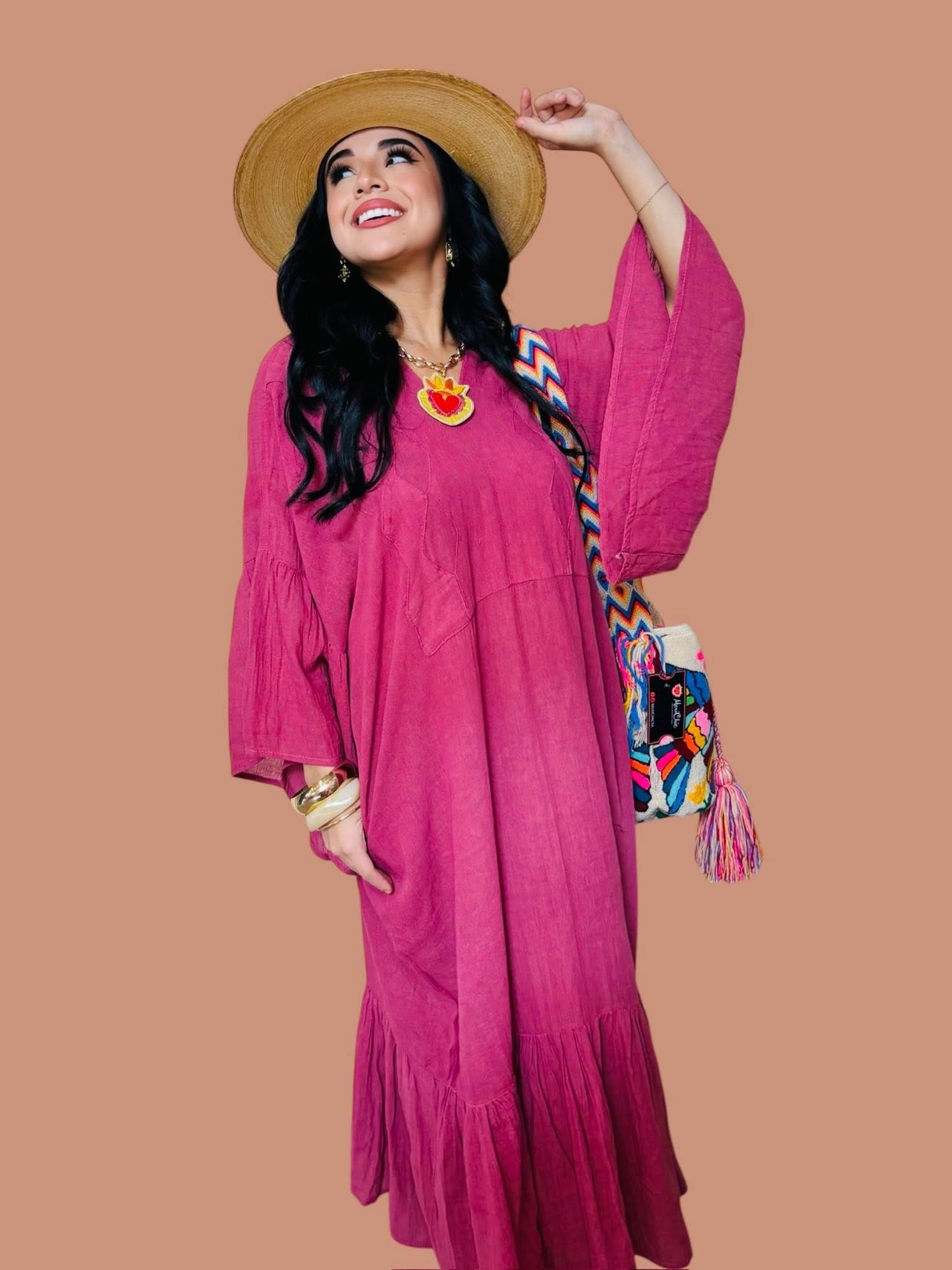 Olivia Betaza Huipil Dress