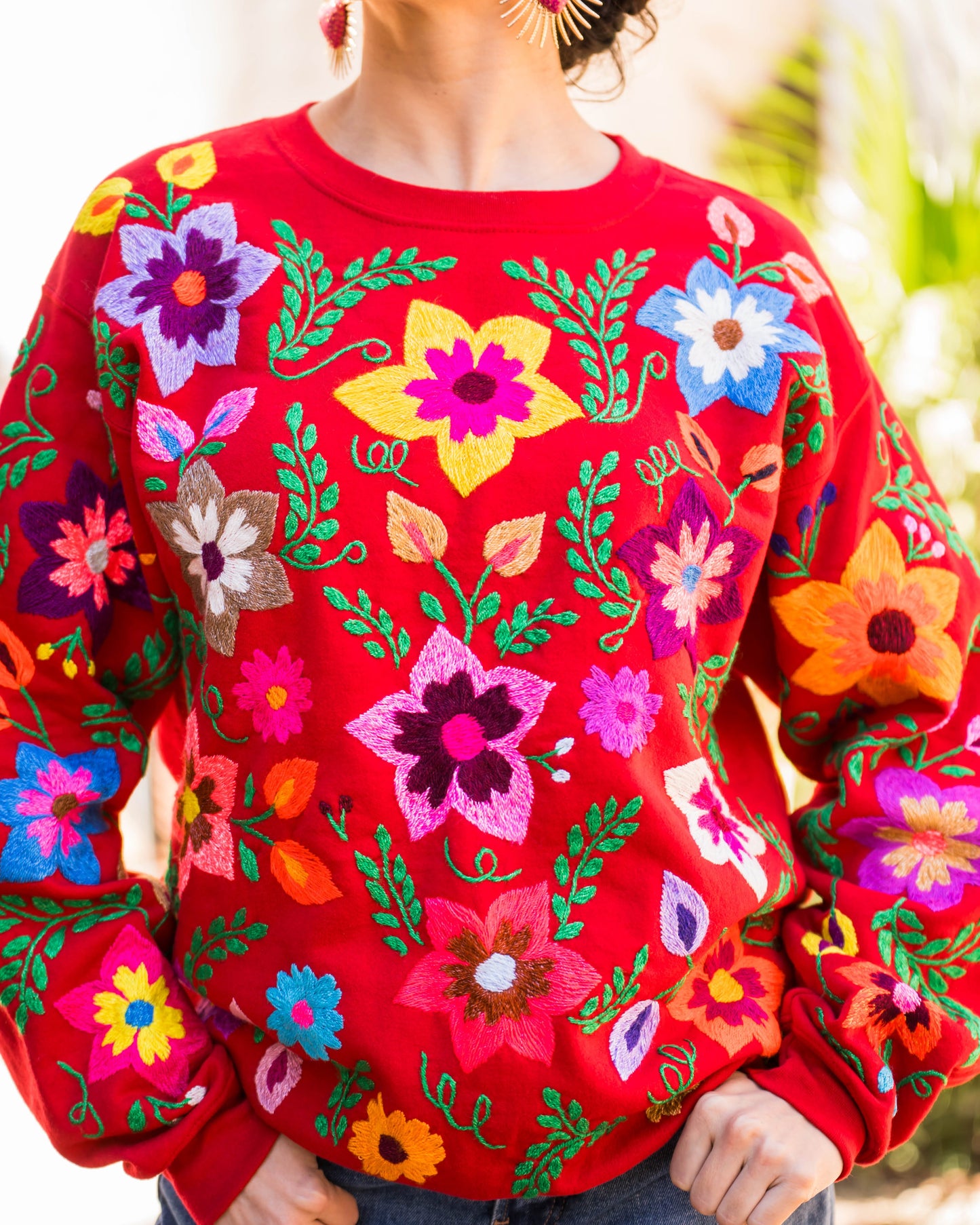 Berenice Embroidered Sweatshirt