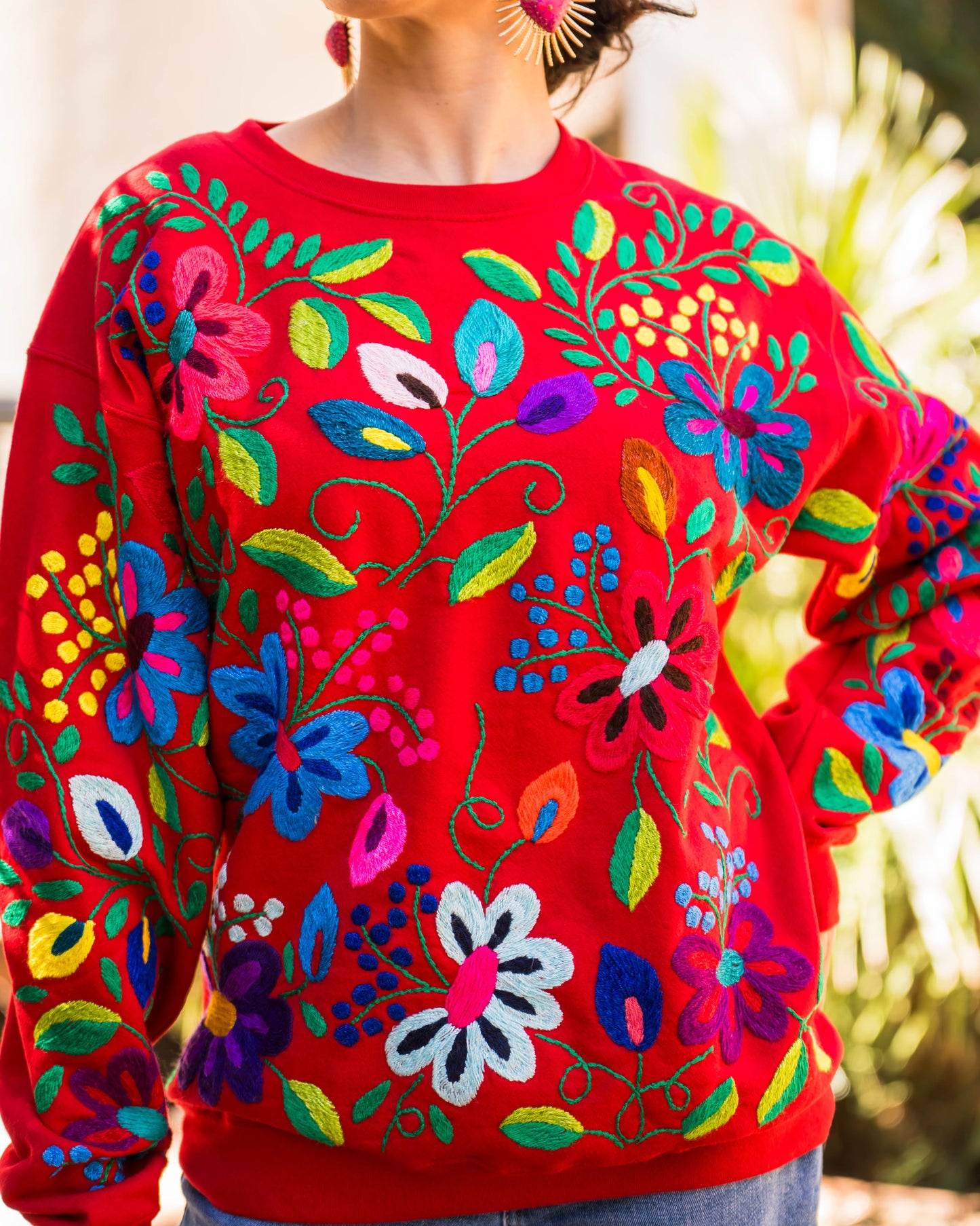 Mariana Embroidered Sweatshirt