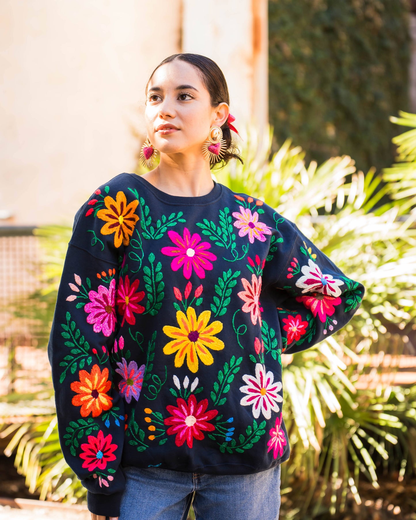 Liliana Embroidered Sweatshirt