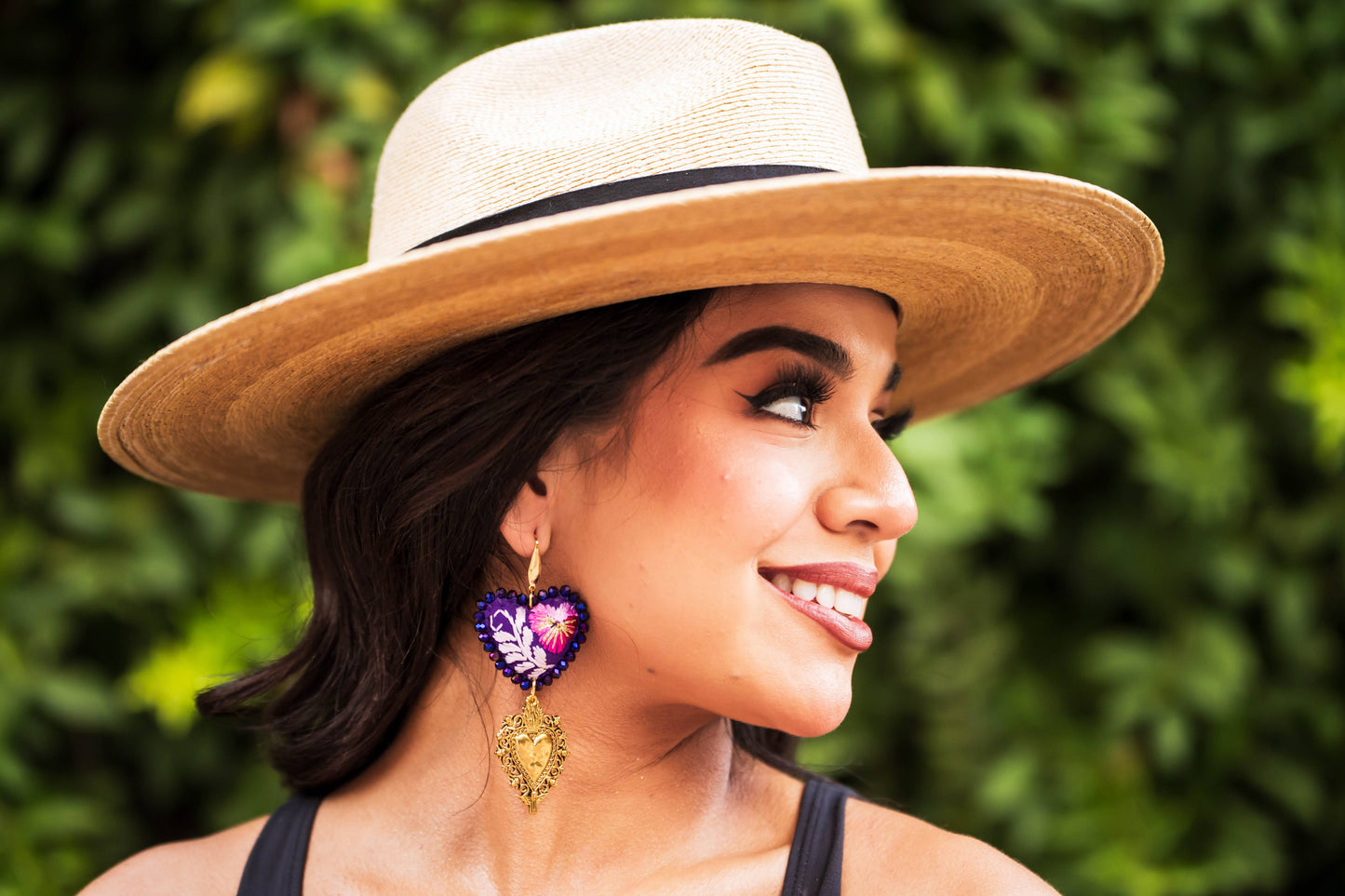 Joanna San Antonino Embroidered Earrings