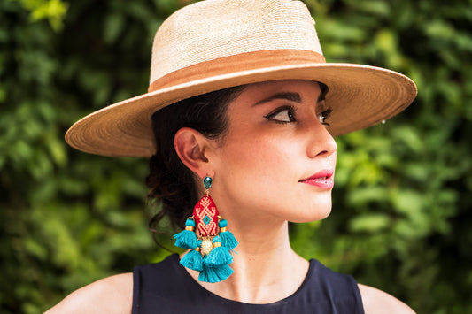 Lionela Telar Boho Earrings