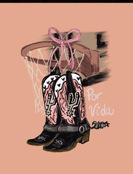 ✨Pre-Order-A love letter to San Antonio- Kusi Art Print 8x10 ✨❤️‍🔥
