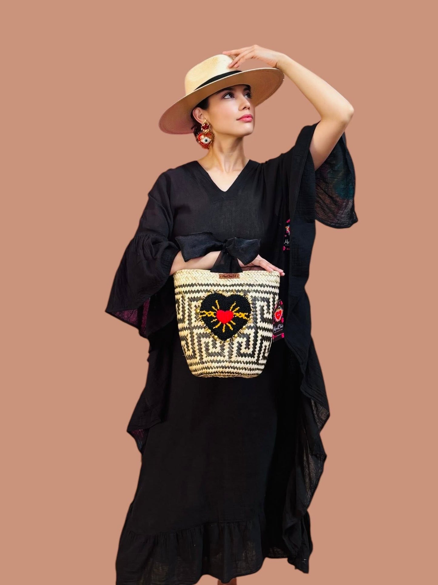 Irma Manta Dress- Black