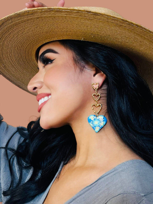 Isabella Hand-Painted Earrings