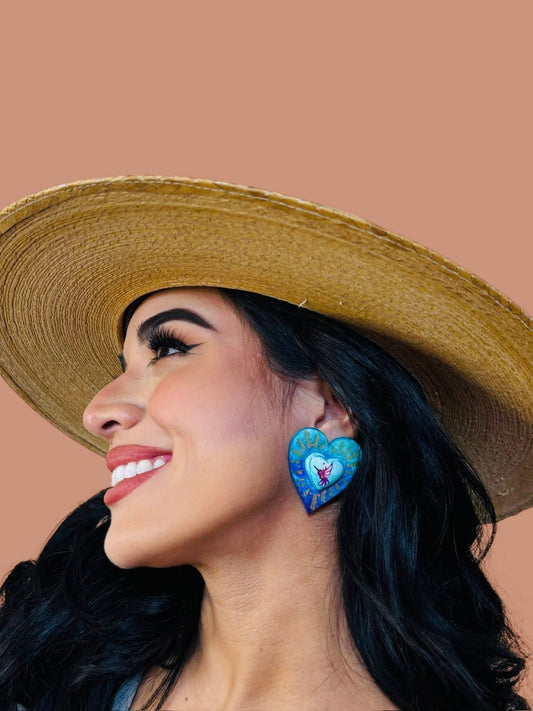 Citlali Hand-Painted Earrings