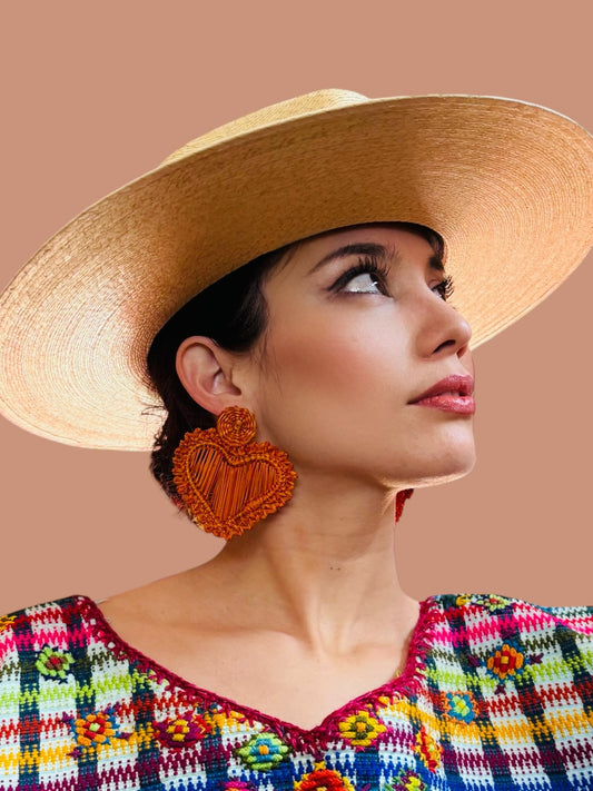 Leticia Palma De Iraca Earrings