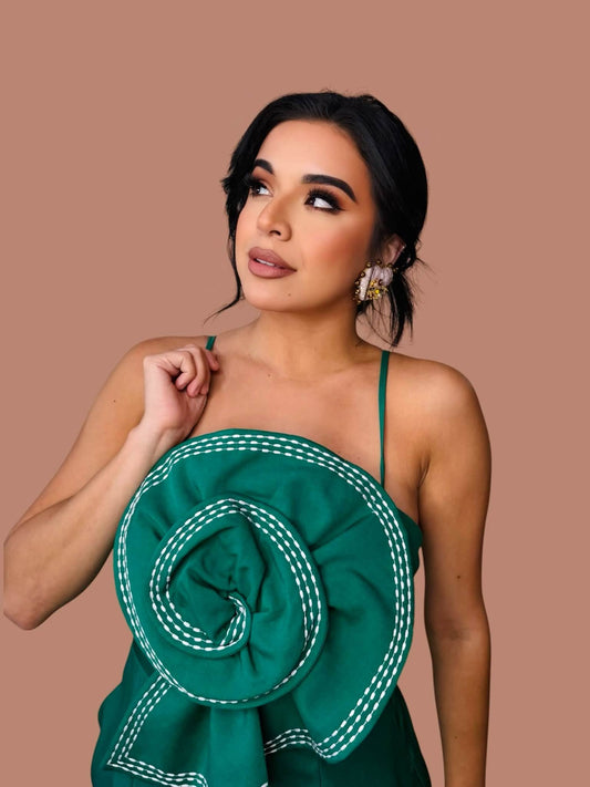 Margarita Dress- Green