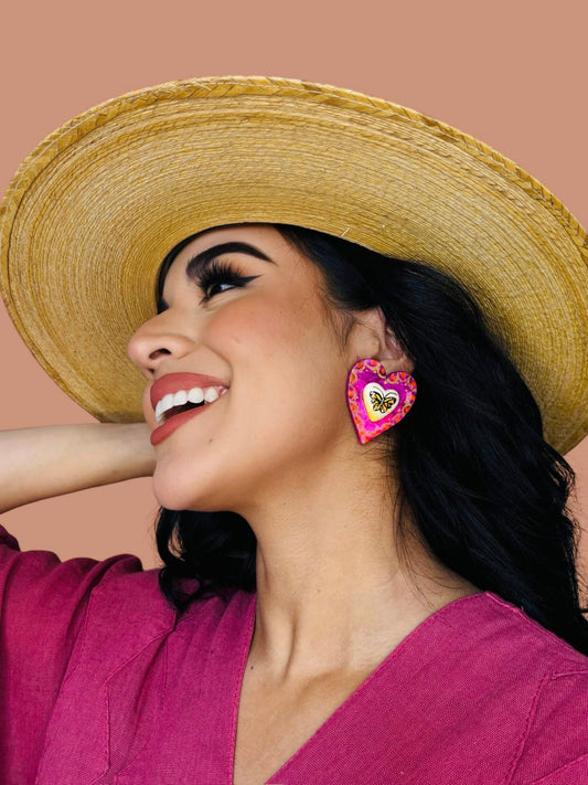 Mariana Hand-Painted Earrings