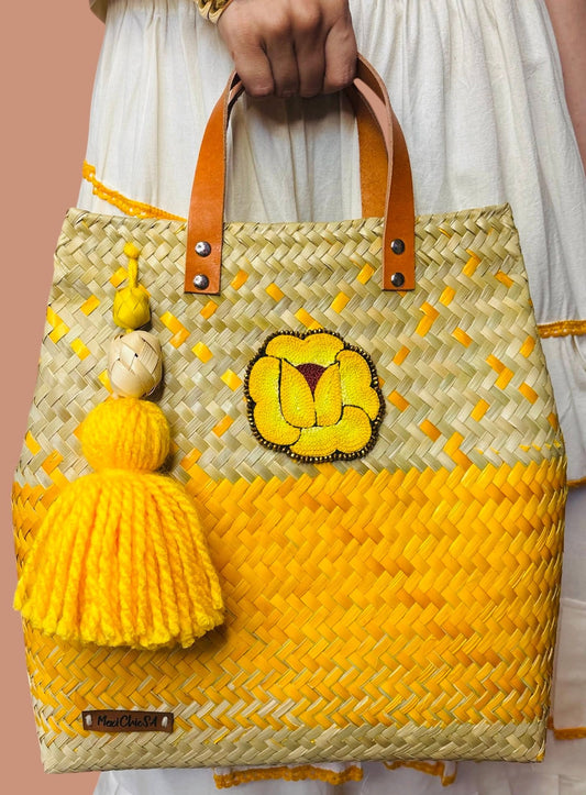 Tehuano Embroidered Totebag