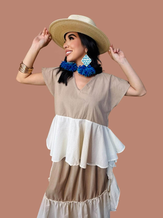 Dominga Oaxaca Set-Beige